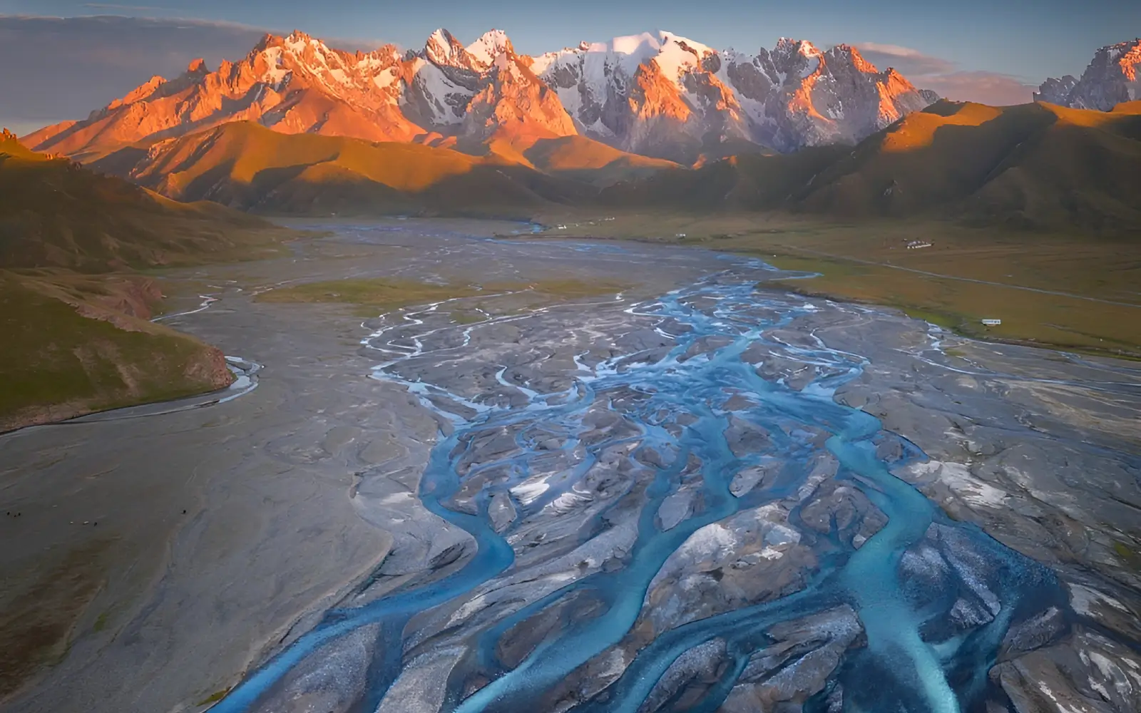 Kok-Kiya Valley near Kel-Suu Lake in Kyrgyzstan