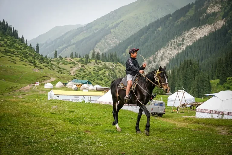 Horseback Riding in Altyn-Arashan