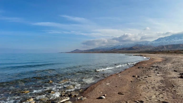 South Shore of Issyk Kul lake