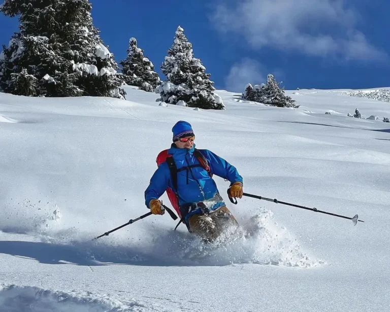 Freeriding in Jyrgalan, Kyrgyzstan