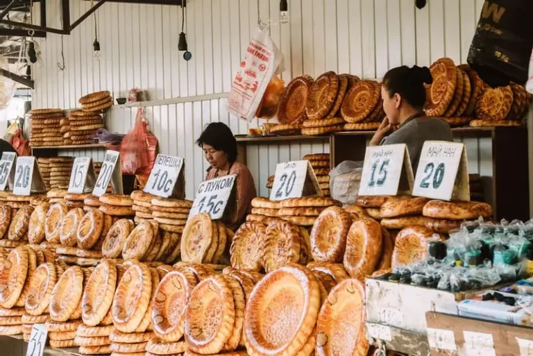 Osh Bazaar in Bishkek