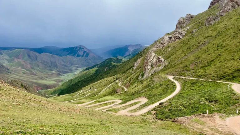 33 Parrots Mountain Pass in Kyrgyzstan