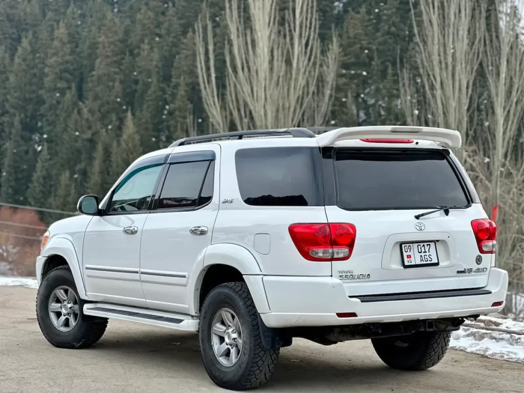 Toyota Sequoia White 3