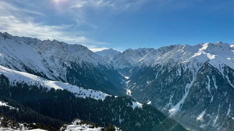 Karakol Ski Resort Panoramic View