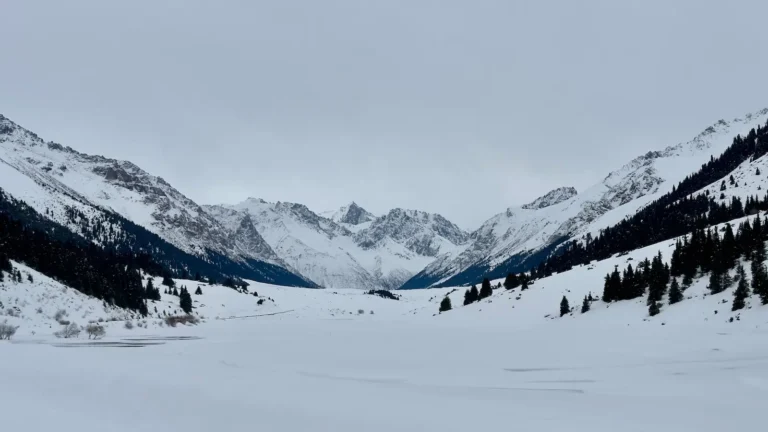 Turgen valley in Kyrgyzstan