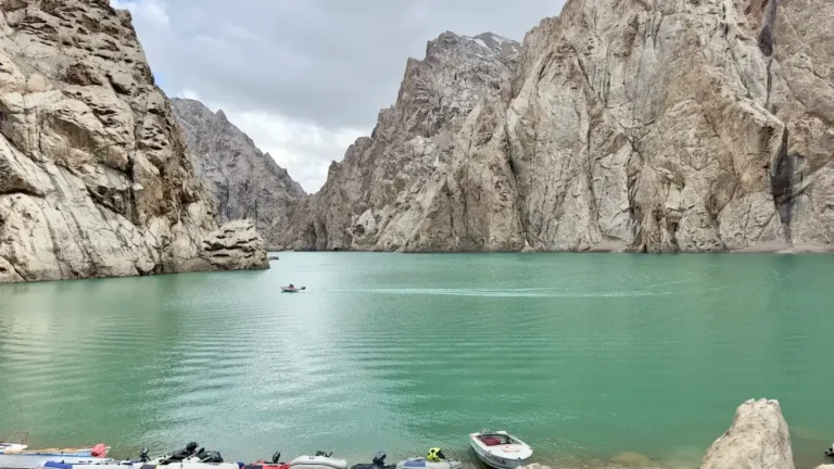 Kel Suu lake (Boat Rides) in Kyrgyzstan